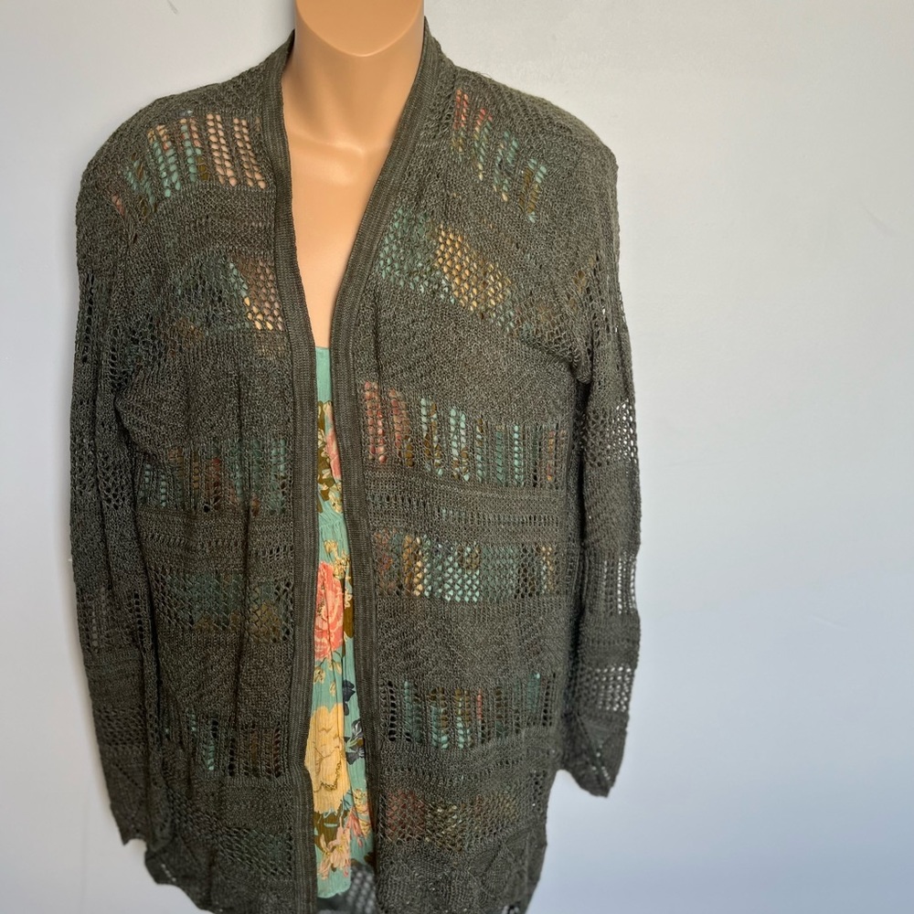 NWT Maurice’s olive cardigan size XS